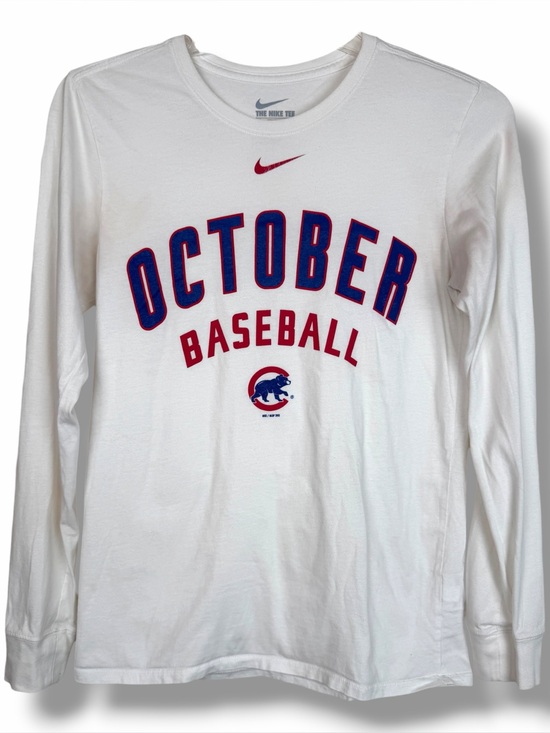 Nike Other - Nike Dri-Fit October Baseball Chicago Cubs Long Sleeve T-Shirt size Small Men’s